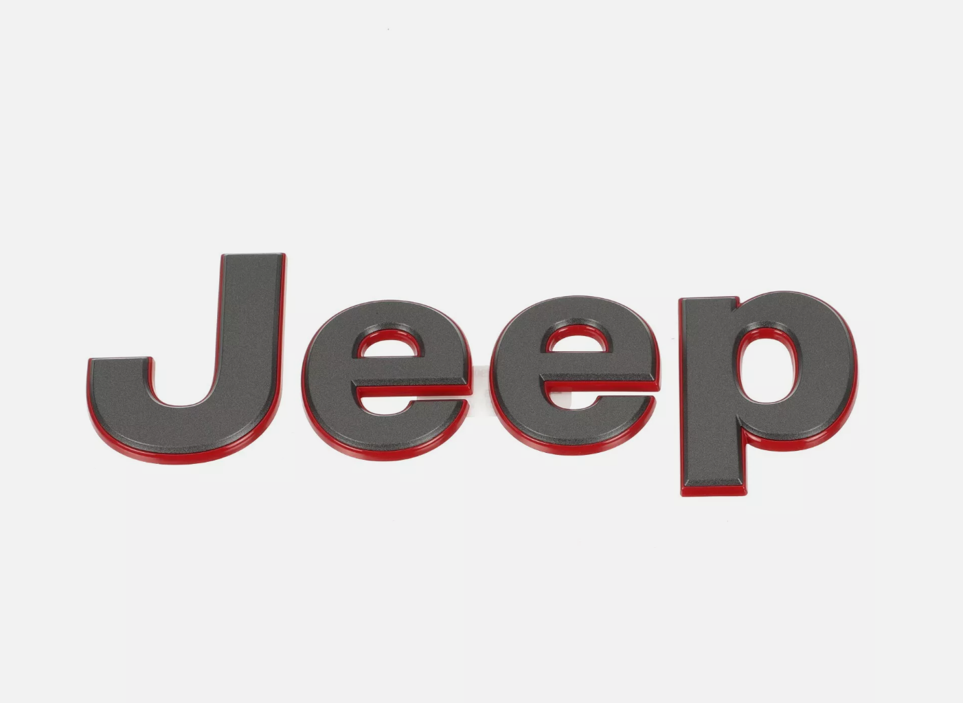 ემბლემა JEEP წითელი